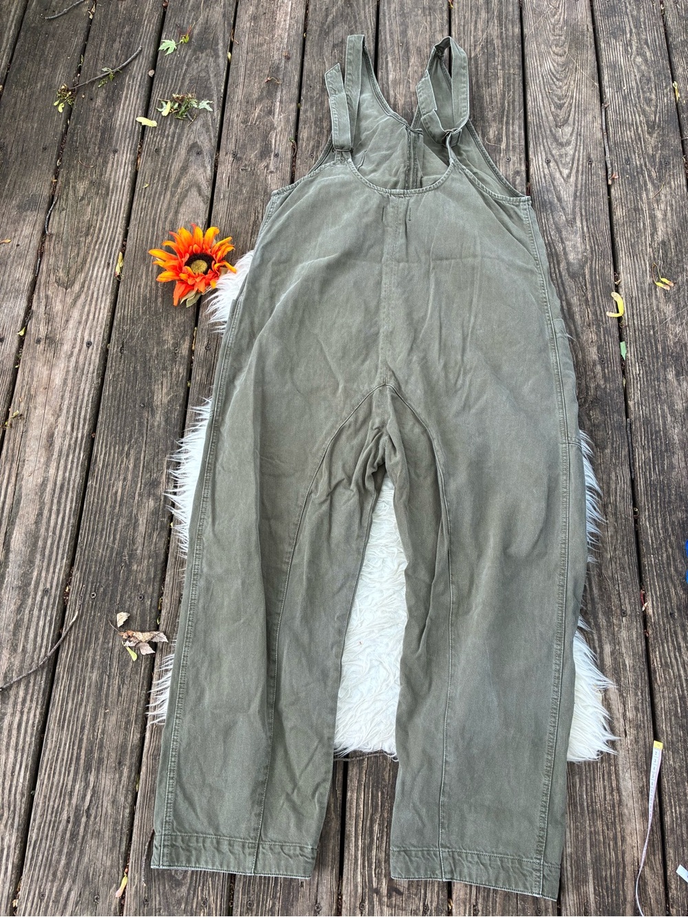 🌺FREE PEOPLE Denim overall pants 🌺 - Picture 9 of 9